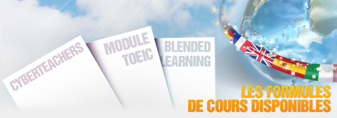 Les formules de cours disponibles