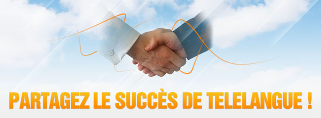 partagez le succès de telelangue