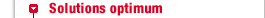 Les solutions optimum